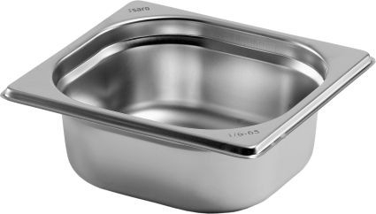 Venta caliente de acero inoxidable Gastronorm Buffet Food Container Pan GN 1/6 150mm para equipo de cocina