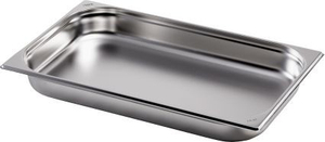 Batería de cocina de alta calidad Bandeja perforada de acero inoxidable GN 1/1 200 mm 
