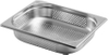 Recipiente para mesa de vapor Gastronorm perforado de acero inoxidable GN 1/2 100 mm para cocina